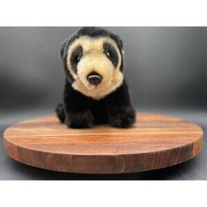 Stuffed Black Bear Brown Collector 12 Plush Floppy Animal Kingdom Collection NEW
